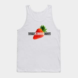 Vegan Movement Strawberry Tank Top